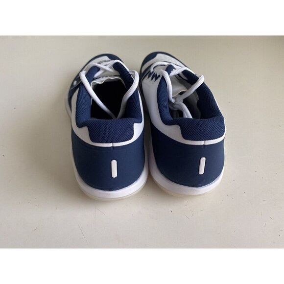 Nike Alpha Menace Turf Low Football Cleats BV3997-100 White Blue Men’s Sz 14.5 - Picture 6 of 12